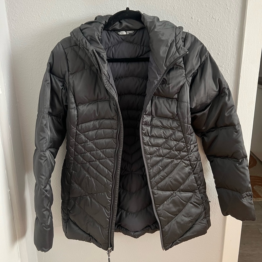 North face Black Puffer Jacket
